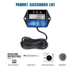 Runleader HM011F IP65 waterproof rating protects the device in rugged conditions.