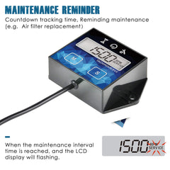 Runleader HM011F maintenance reminder interval flags service needs on schedule.