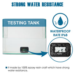 IP68 waterproof Runleader design withstands rain and immersion.