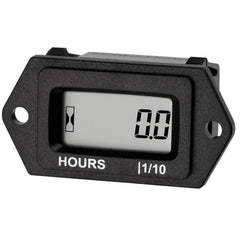 Runleader hours counter front view for quick hourly monitoring on equipment
