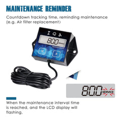Runleader maintenance reminder flags upcoming service to prevent downtime.