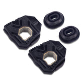 Runmade upper and lower radiator mounts four-piece kit for secure engine support