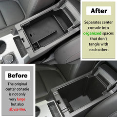 RUNROAD organizer adds below-storage space for less-used items in Blazer