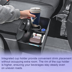 RUNROAD organizer features dedicated compartments for phone, wallet, and cords.