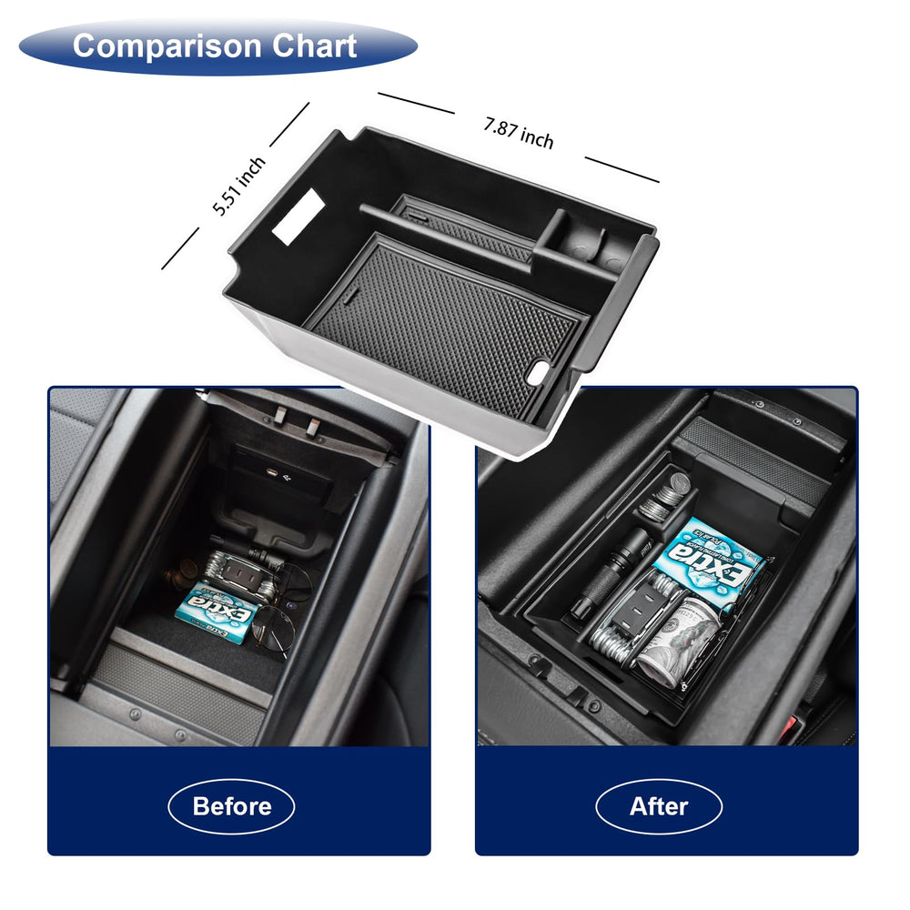 RUNROAD GLS450 two-layer storage tray adds extra compartments