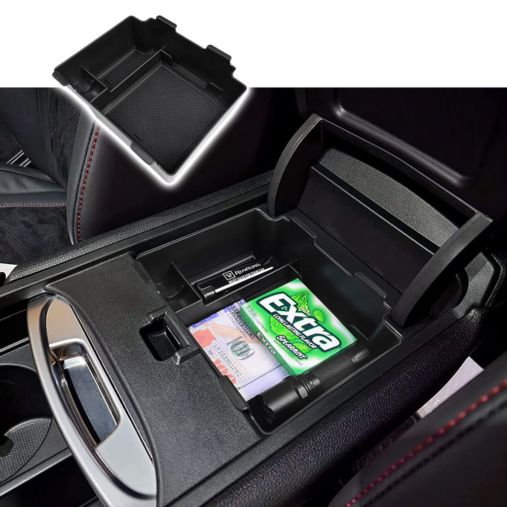 RUNROAD center console upgraded organizer for Acura RDX armrest storage tray keeps essentials neatly organized