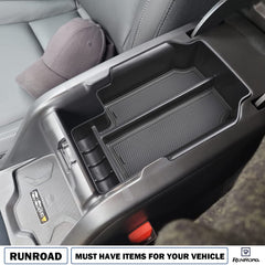 RUNROAD coin holder tray provides quick access to change.
