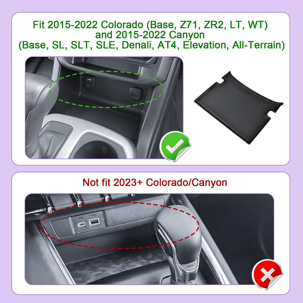 RUNROAD console cover in ABS material offers durable anti-slip surface