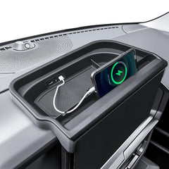 RUNROAD dashboard storage tray for Bronco with 13.2-inch screen improves reach and organization