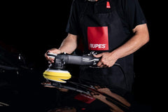 RUPES D-A Fine Foam Polishing Pad durable construction resists tearing with proper care.