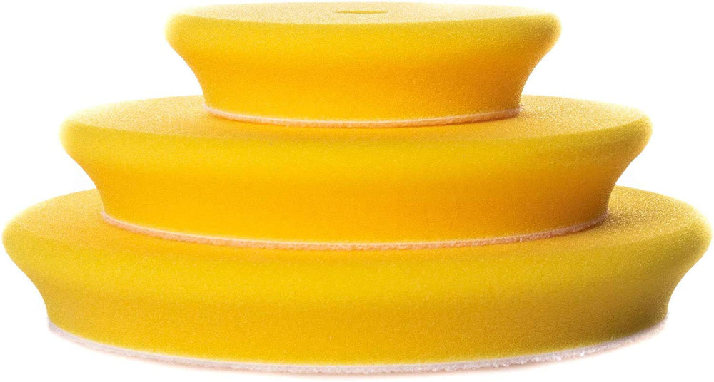 RUPES D-A Fine Foam Polishing Pad open-cell foam enables smooth material flow for fewer clogs.