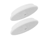 RUPES 150mm white D-A ultrafine pad front view for ultra-smooth finishing.