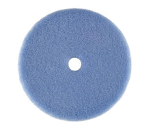 RUPES 9.NW160H blue wool pad side view supports stable, consistent polishing.