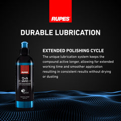 RUPES 250 ml D-A Coarse cutting power in action on defects