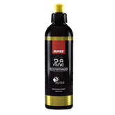 RUPES D-A Fine bottle pour demonstrates precise product dispensing for controlled polishing
