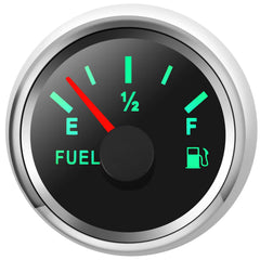 RUPSE fuel level gauge with 8-color backlight for clear night readings