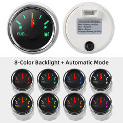 RUPSE fuel gauge display with IP67 waterproof feature for marine environments