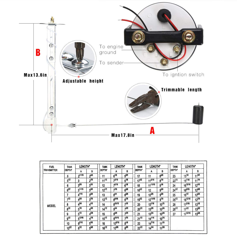 SAE 5 hole mounting pattern enables easy tank installation