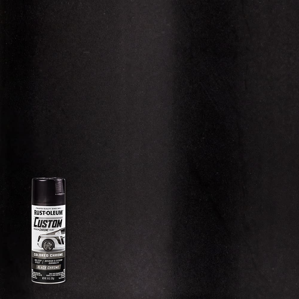 Rust-Oleum Custom Chrome spray for stripes delivering ultra high gloss contrast