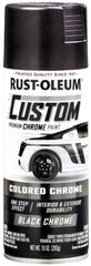 Rust-Oleum Custom Chrome spray on car wheels for a show-worthy shine