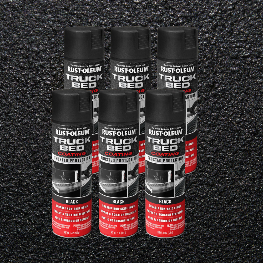 Rust-Oleum Stops Rust textured finish protects truck beds with rugged, long-lasting protection.