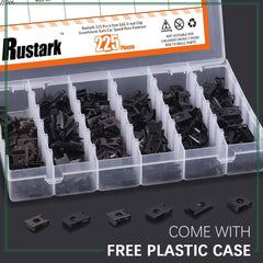 Rustark 10x5/8 U-nut clip with strong grip for body work