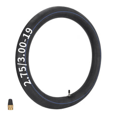 RUTU 275/300-19 dirt-bike inner tube ready for rugged trail use, with strong air retention.