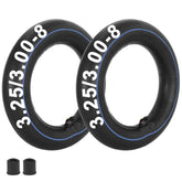 RUTU 3-25-8 inner tube with TR87 angled valve for scooters and carts