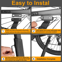 RUTU 40mm-spaced mounting ensures secure rear attachment