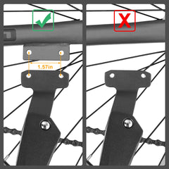 RUTU kickstand anti-slip-base increases stability on loose surfaces
