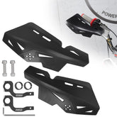 RUTU dirt bike handguards front view protect hands from mud and wind