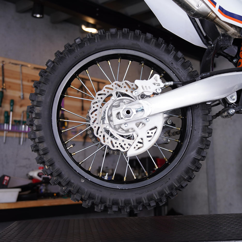 RUTU dirt-bike install-ready image illustrating quick setup on CRF or KX