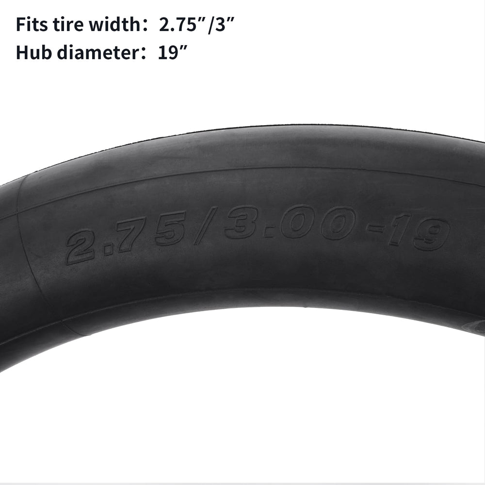 RUTU heavy-duty thick-wall inner tube demonstrates reinforced construction for rough terrain.