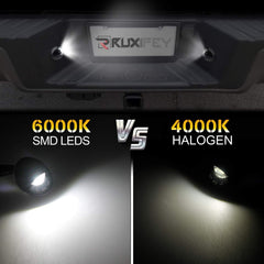 RUXIFEY license light designed to fit Ford F-Series trucks