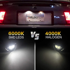 RUXIFEY 18-SMD LED unit delivering clear 6000K illumination