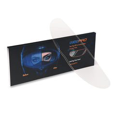RVbasics anti-fog film protects your visor during cold and humid commutes.