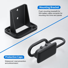 RVBOATPAT flame-retardant housing protects connections in mobile and workshop setups.