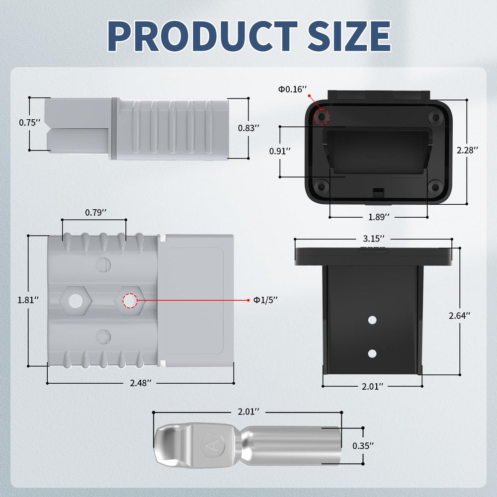 RVBOATPAT mounting panel offers flush installation for a neat power setup.
