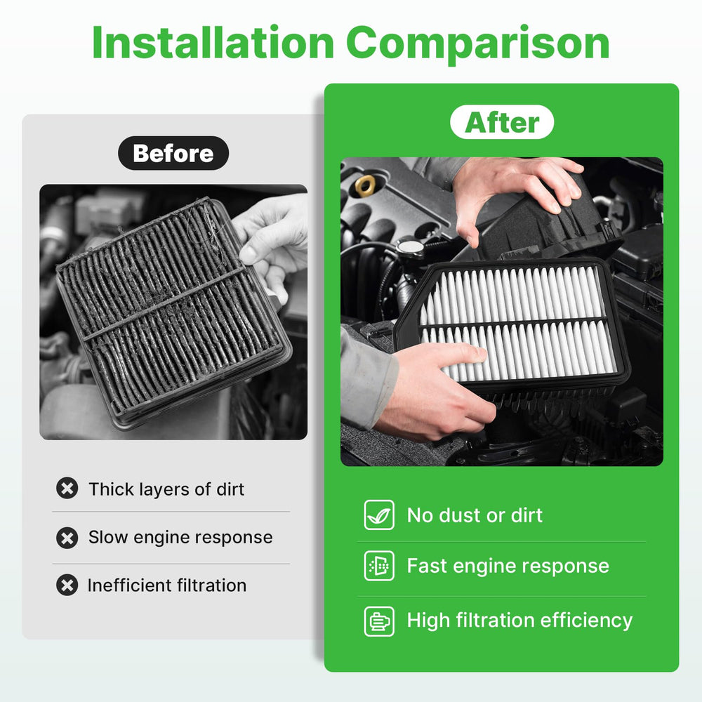 RVgolf cabin filter installed in HVAC housing for refreshed cabin air.