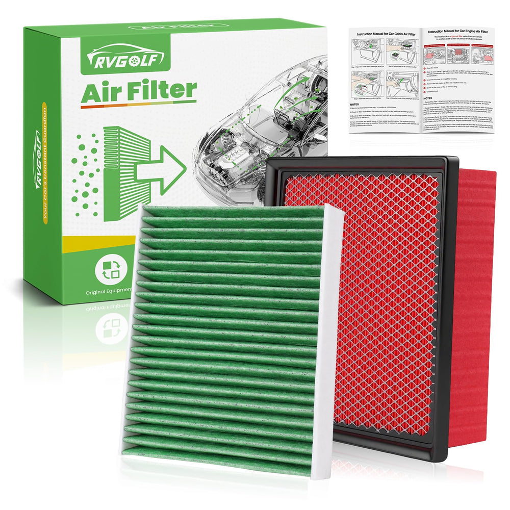 RVgolf engine air filter for Subaru Ascent 2.4L improves intake air quality and engine efficiency