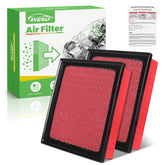 RVgolf CA10755 engine air filter front view boosts clean air intake for smoother engine operation