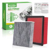 RVgolf engine air filter for Dodge Durango, enhances airflow and engine protection