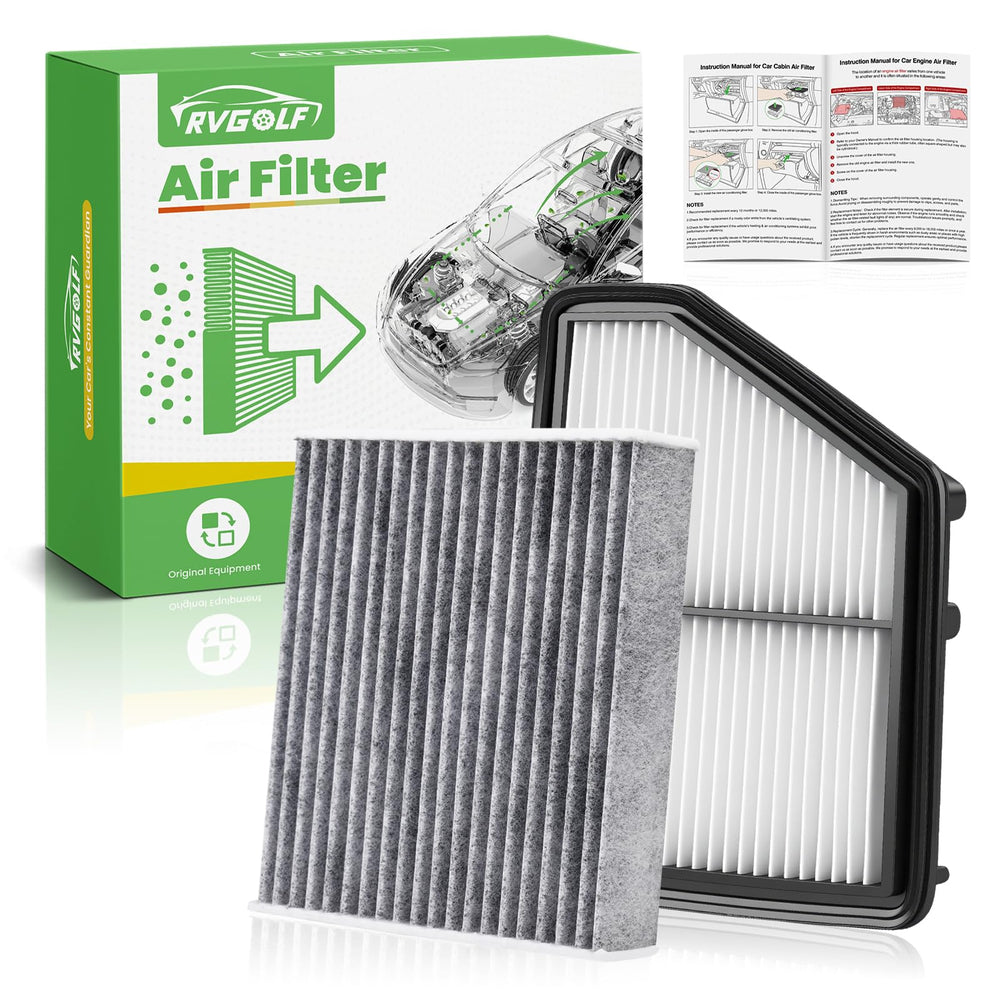 RVgolf engine air filter for Honda Civic enhances filtration for cleaner intake air.