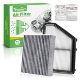 RVgolf engine air filter for Honda Civic enhances filtration for cleaner intake air.
