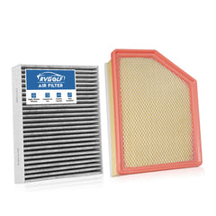 RVgolf engine air filter for Silverado 2500HD/3500HD cleans intake air for 6.6L diesel.