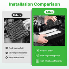 RVgolf engine filter with replacement numbers 28113L1000 ready to install
