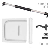 RVGUARD 12 inch slide for screen door; smooth operation for campers