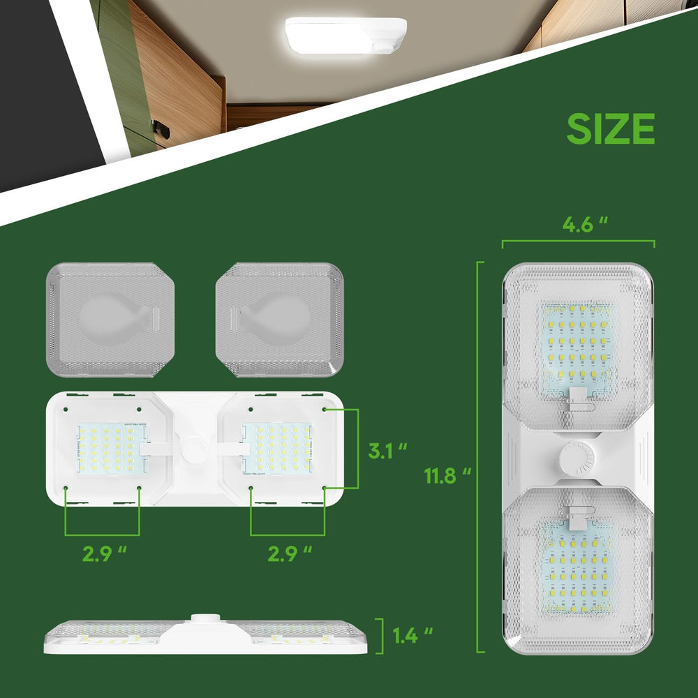 RVGUARD 6500K cold white LED ideal for reading or cooking in RVs