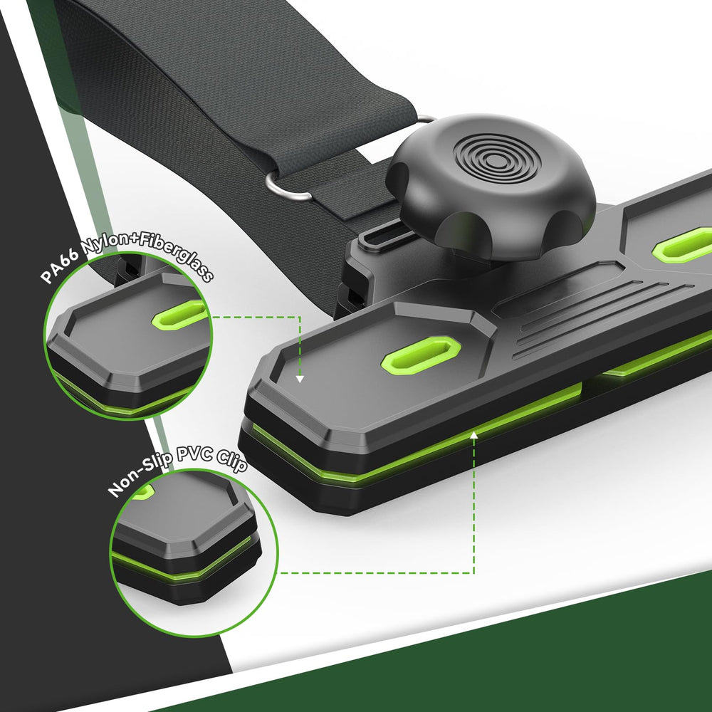 RVGUARD anti-slip pads protect fabric while boosting grip.