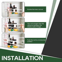 RVGUARD bar used in closet for organized storage.